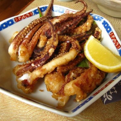 Fried Squid Legs