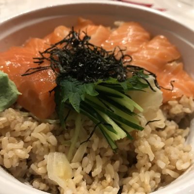salmon bowl